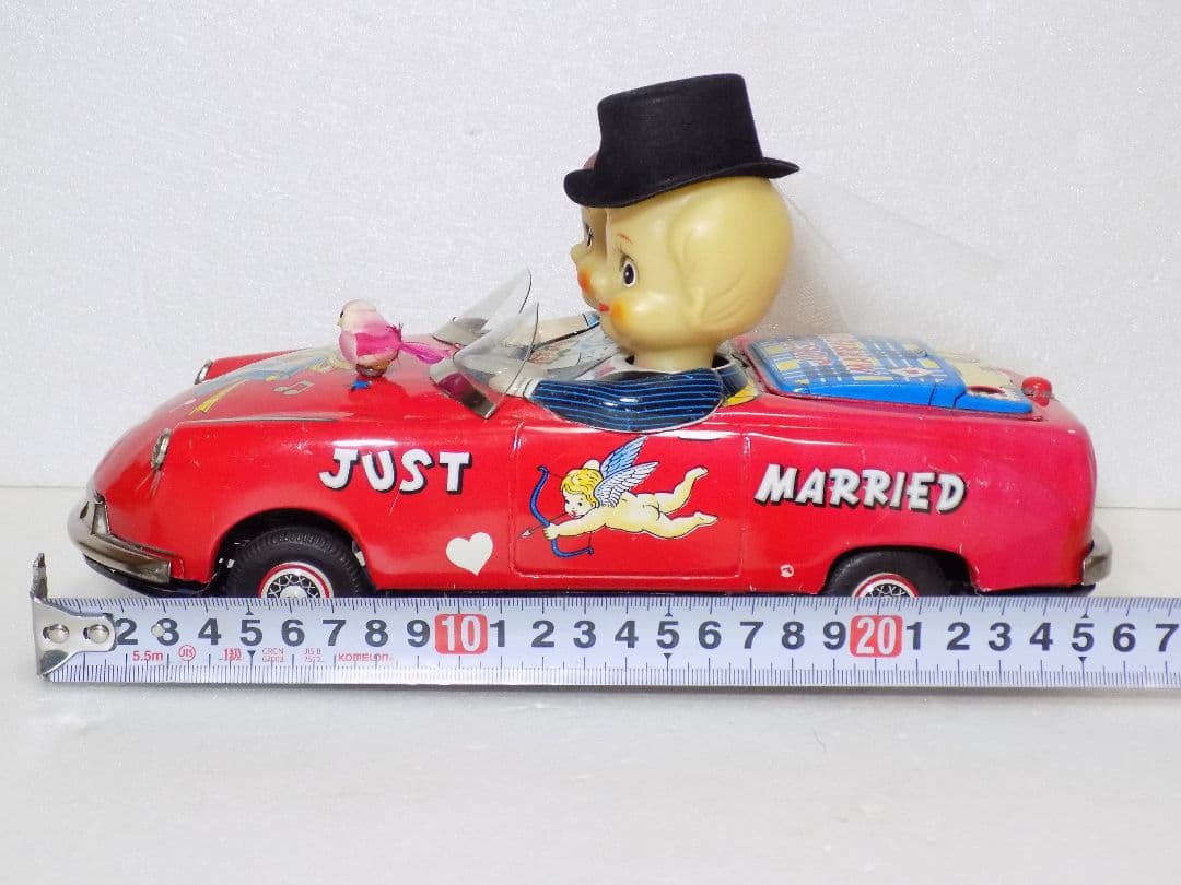 イチダ　ブリキ　【JUST MARRIED CAR 】動作品