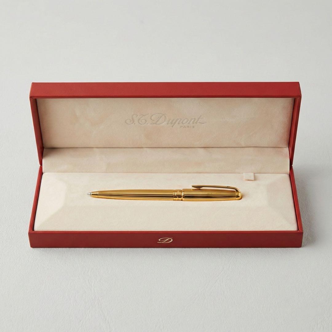 極美品】S.T. Dupont デュポン クラシック ボールペン ゴールド - メルカリ