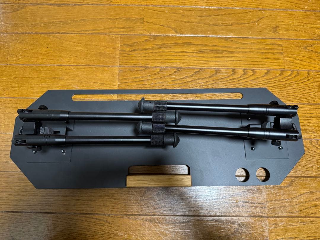 アイアン工房 折りたたみテーブル 黒