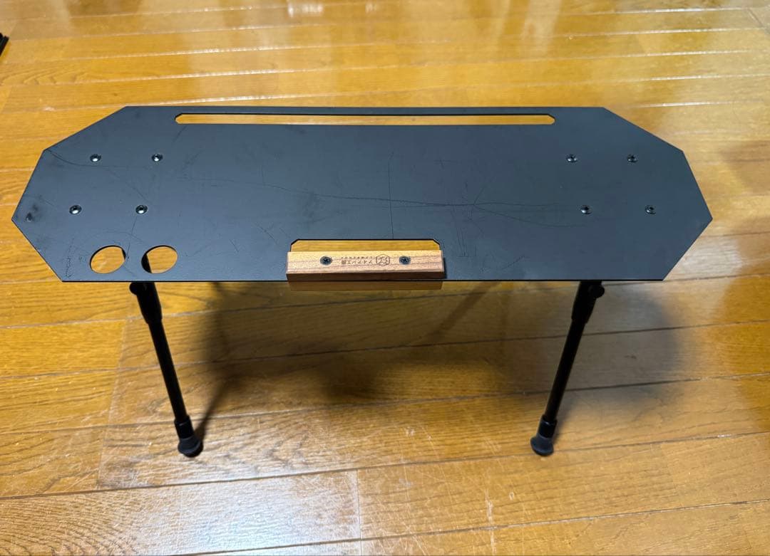 アイアン工房 折りたたみテーブル 黒