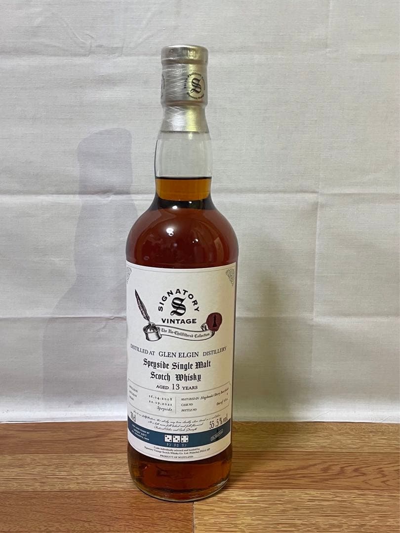 信濃屋PB シグナトリー グレンエルギン13年2008 シェリーバット 限定品