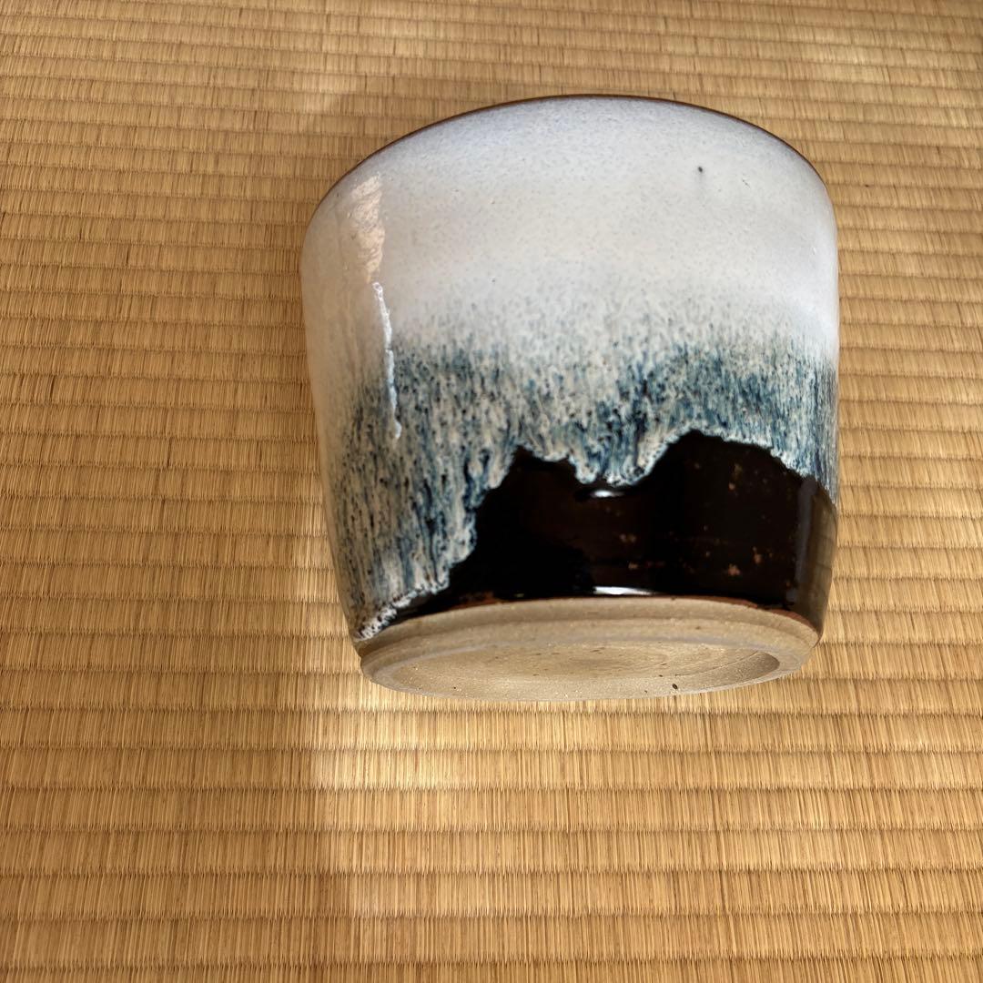 小林一雅作 椿ヶ原窯 朝鮮唐津 水指 共箱 共布 略歴