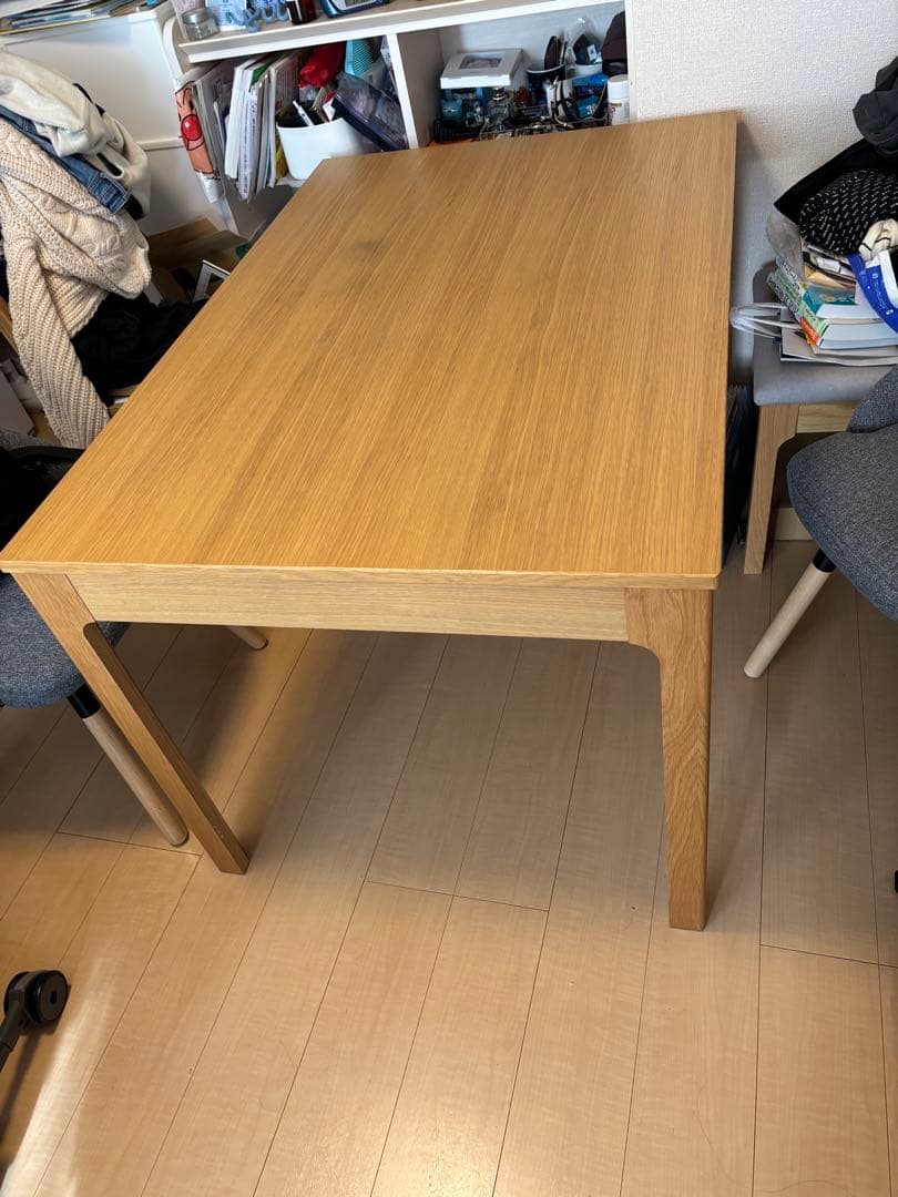 【値下げ交渉可】IKEA エーケダーレン伸長式ダイニングテーブル