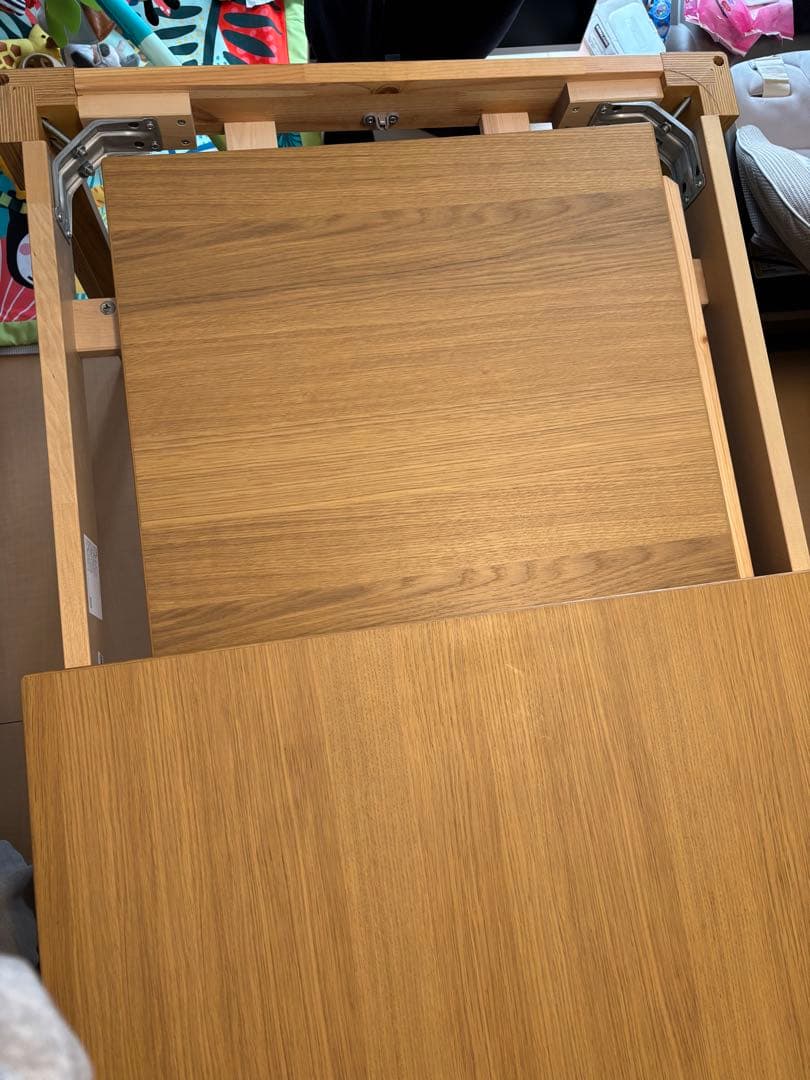 【値下げ交渉可】IKEA エーケダーレン伸長式ダイニングテーブル