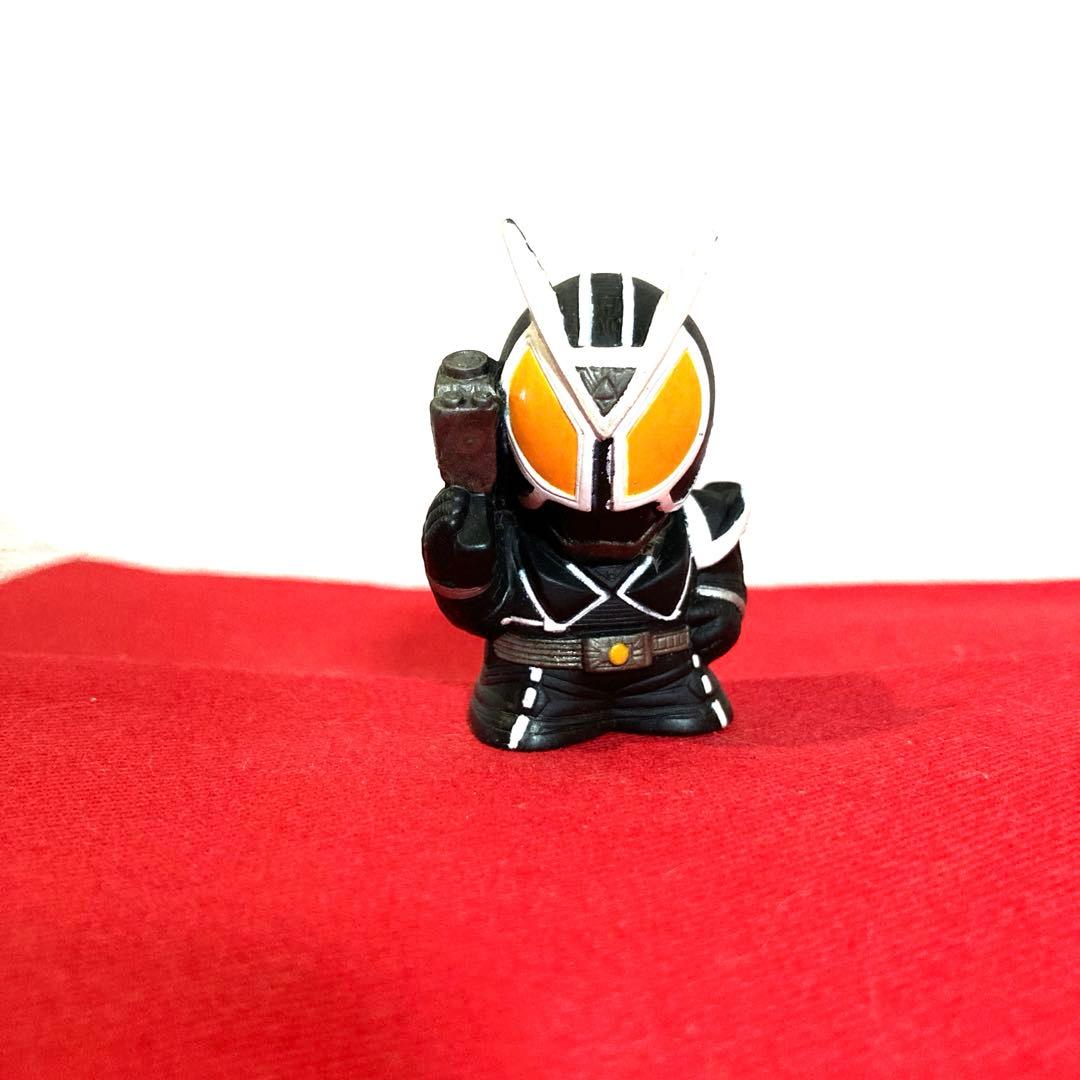 仮面ライダーデルタ 三原 北崎 フィギュア 当時物 SHF 真骨彫 希少 白黒