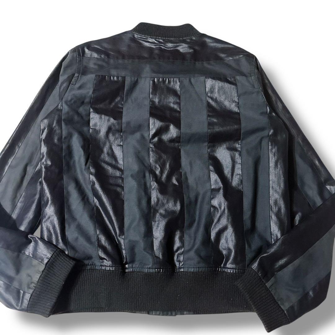 希少 DIESEL ディーゼル ナイロン切替 スタジャンブルゾン ジャケット M