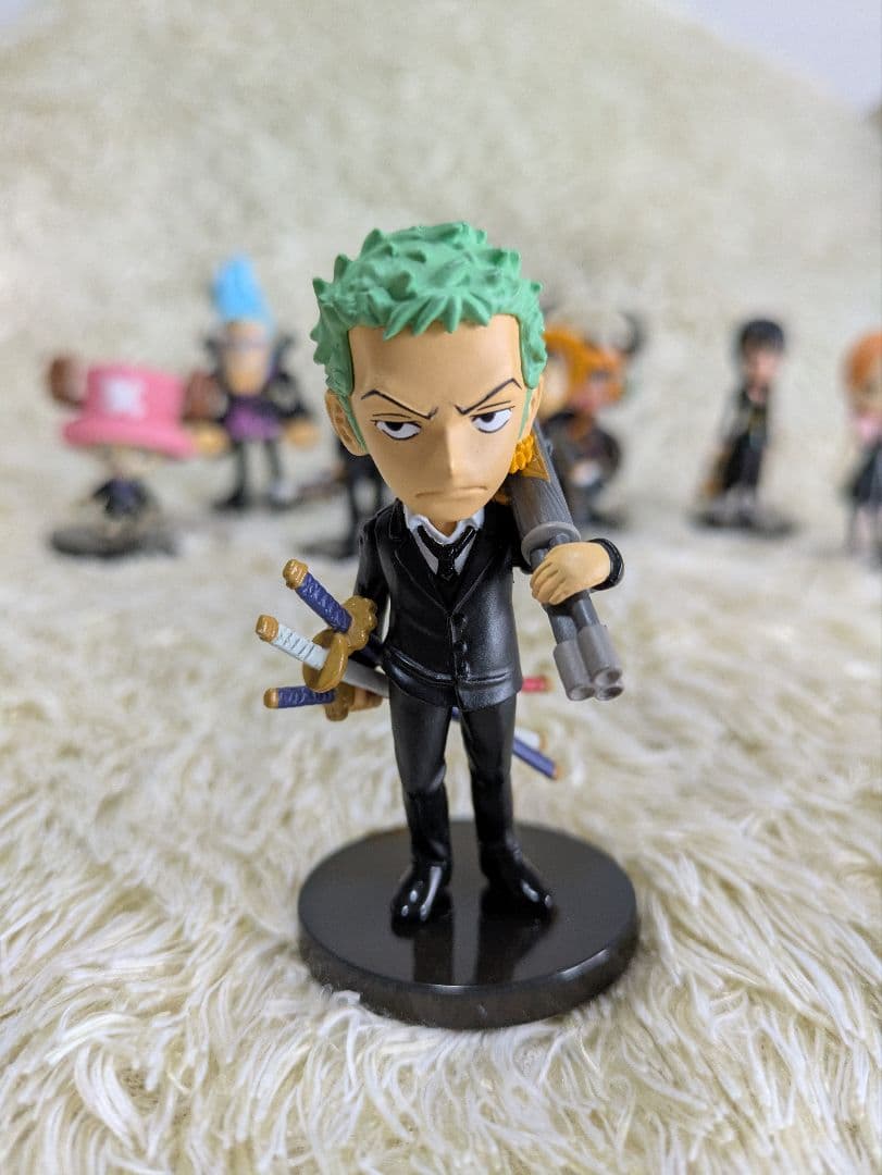 ワンピース ワーコレ ストロングワールド 麦わらの一味他3体セット