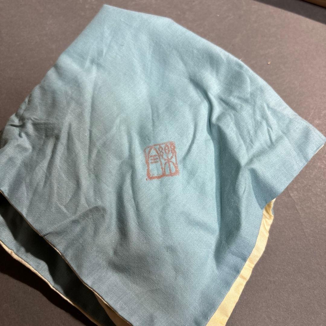 山田楽全　砂張　写　建水　共箱