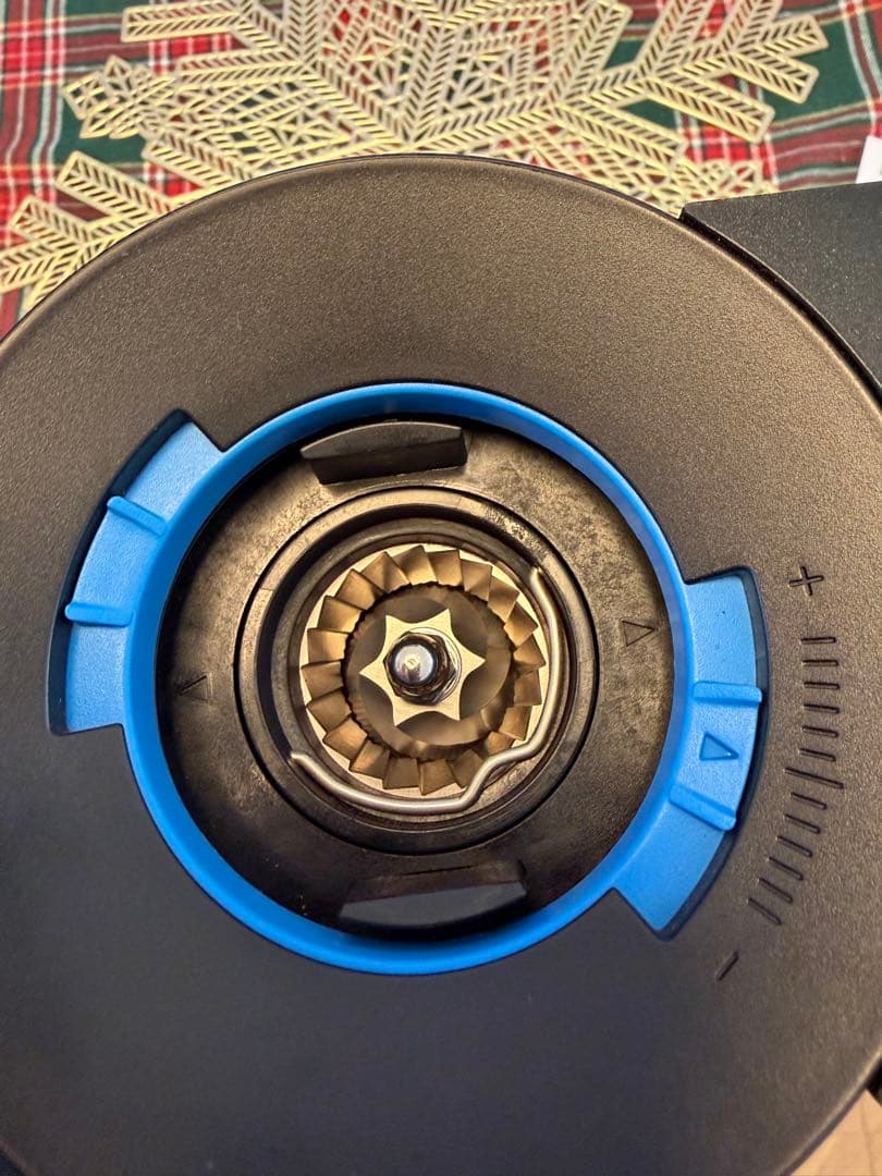 【良品】FELLOW OPUS コーヒーミル｜静音＆粉飛散なし｜付属品有