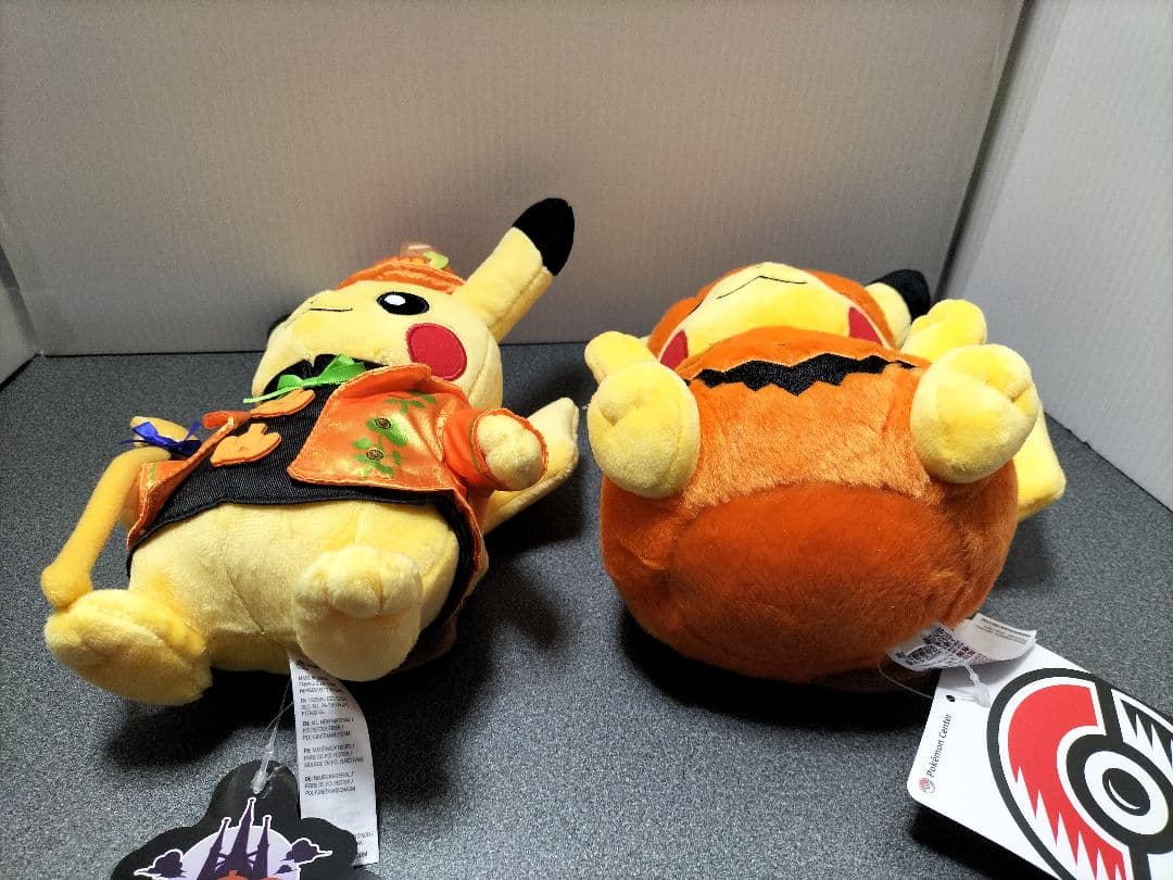 ポケモンセンター　ハロウィンぬいぐるみ　ピカチュウセット