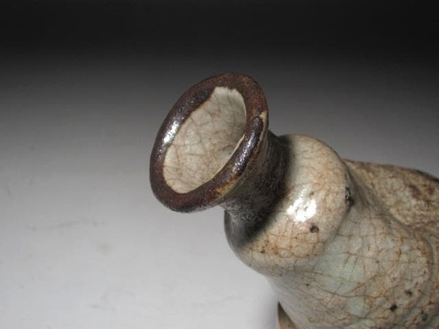 ☆ 古唐津徳利 初代黒田陶々庵極めがございます☆y558