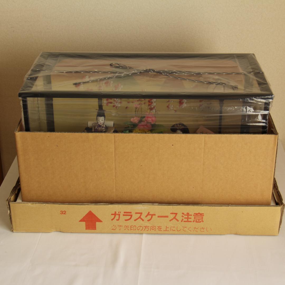 【美品】雛人形 平安清玉作 春の舞 芥子二人ぼんぼり付 伝統和装