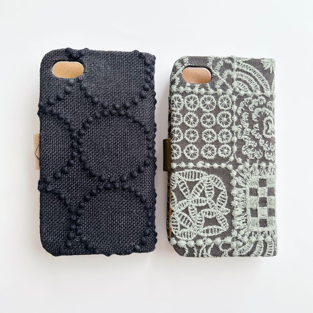 4527.4528*harukaさま確認専用 ミナペルホネン 手帳型 スマホ