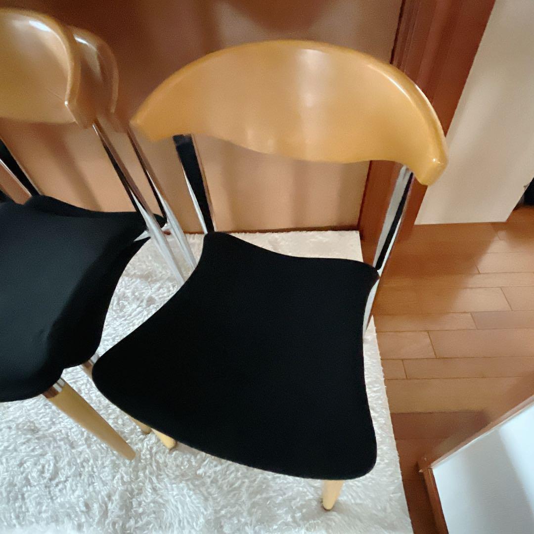 ヨヨヨ様リクエスト品】3脚セット】北欧 無垢材 ダイニング オフィス チェア