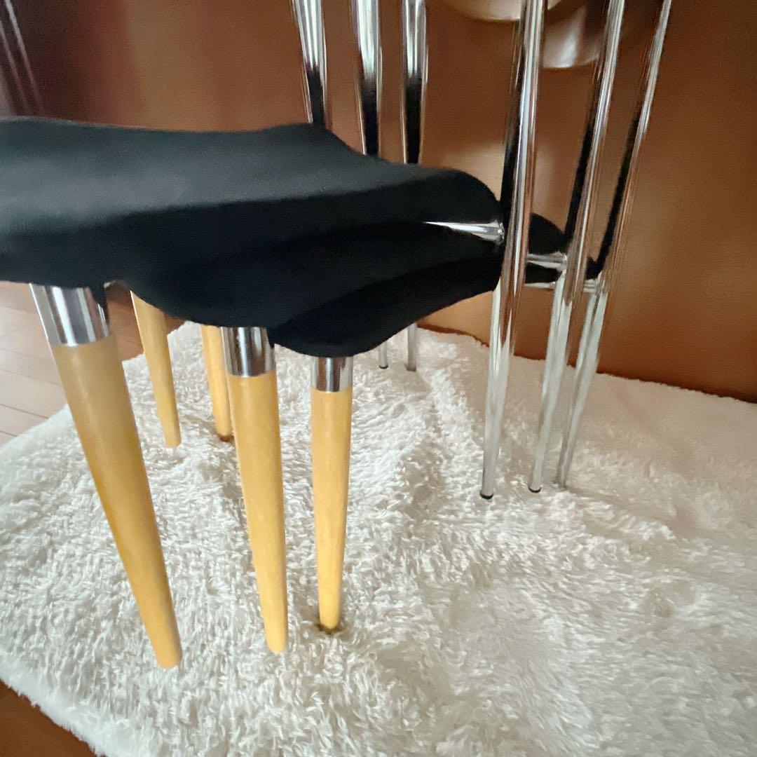 ヨヨヨ様リクエスト品】3脚セット】北欧 無垢材 ダイニング オフィス チェア