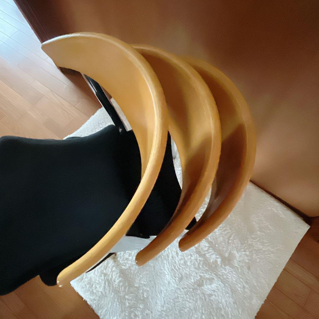 ヨヨヨ様リクエスト品】3脚セット】北欧 無垢材 ダイニング オフィス チェア