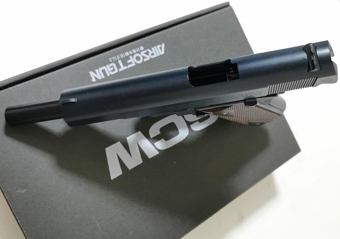 WA Colt M1911 U.S.ARMY ロイヤルブルー SCW HW