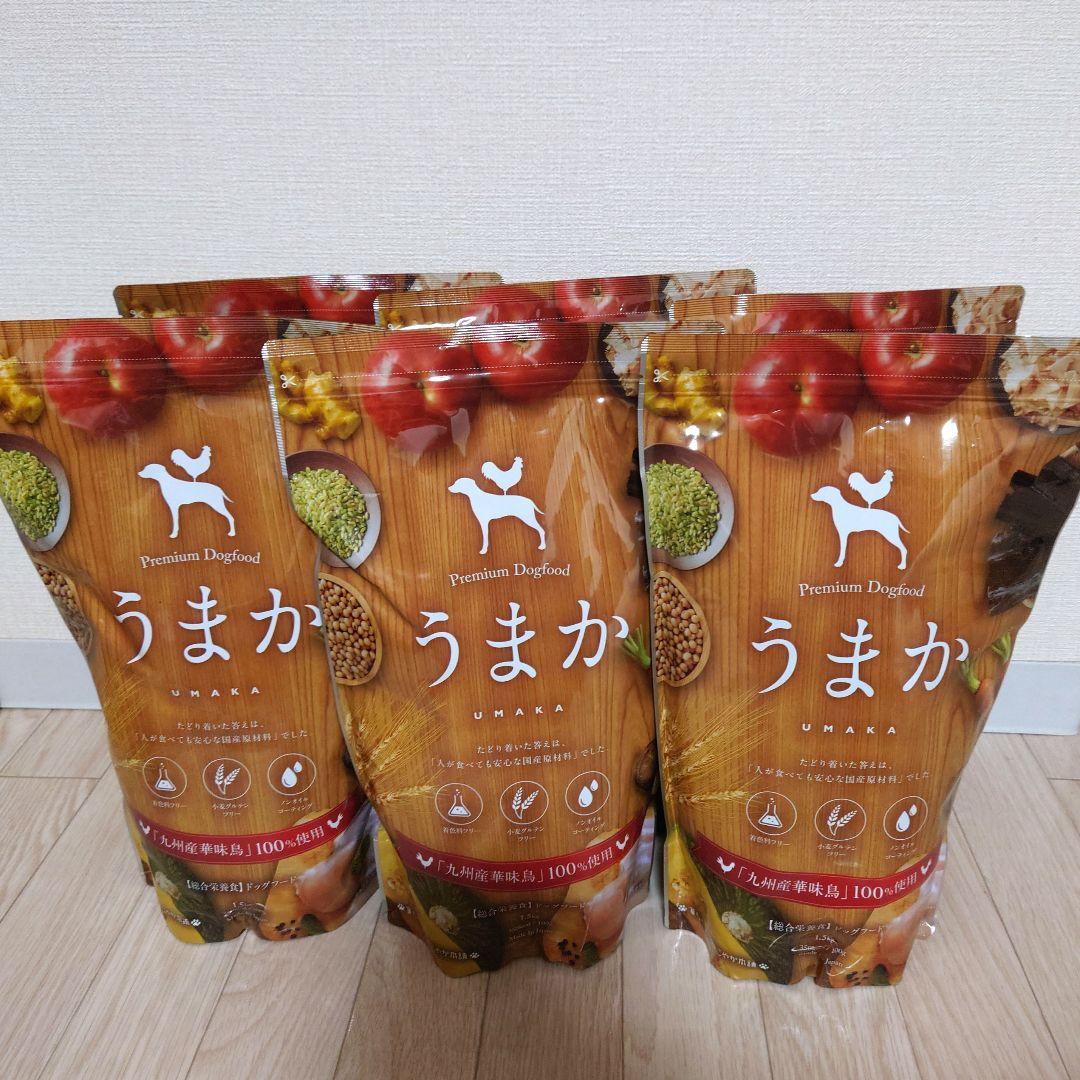 うまか プレミアムドッグフード 国産6袋