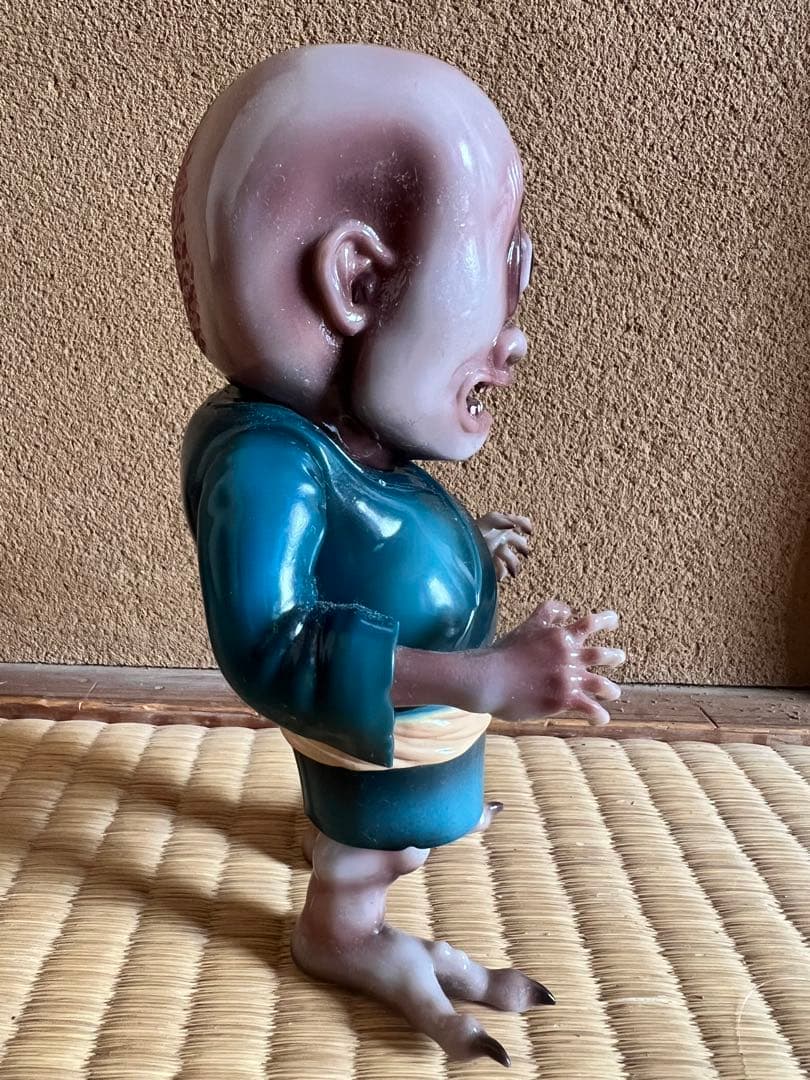 【PLANET X】一つ目小僧(HAKABA Ver.） ソフビ 墓場の画廊