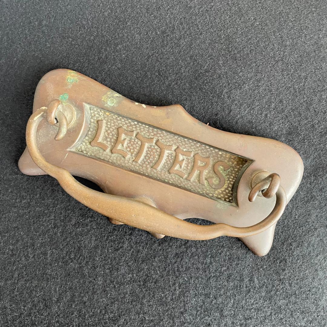 イギリス アンティーク ドア ハンドル プルノブ 郵便受け レター