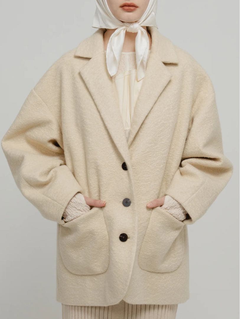 ⭐︎新品タグ付き⭐︎Eaphi SOFT WOOL TAILOR COAT