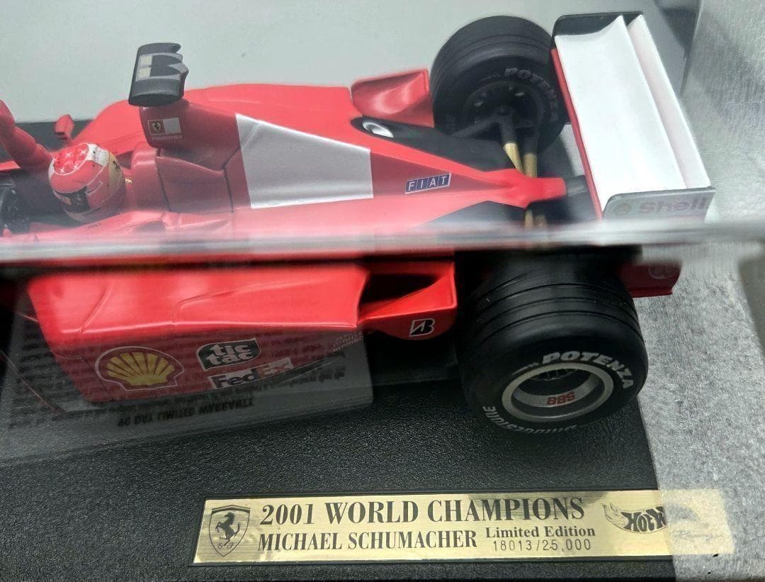 Ferrari　F2001 BBR 1/18 Mシューマッハワールドチャンピオン
