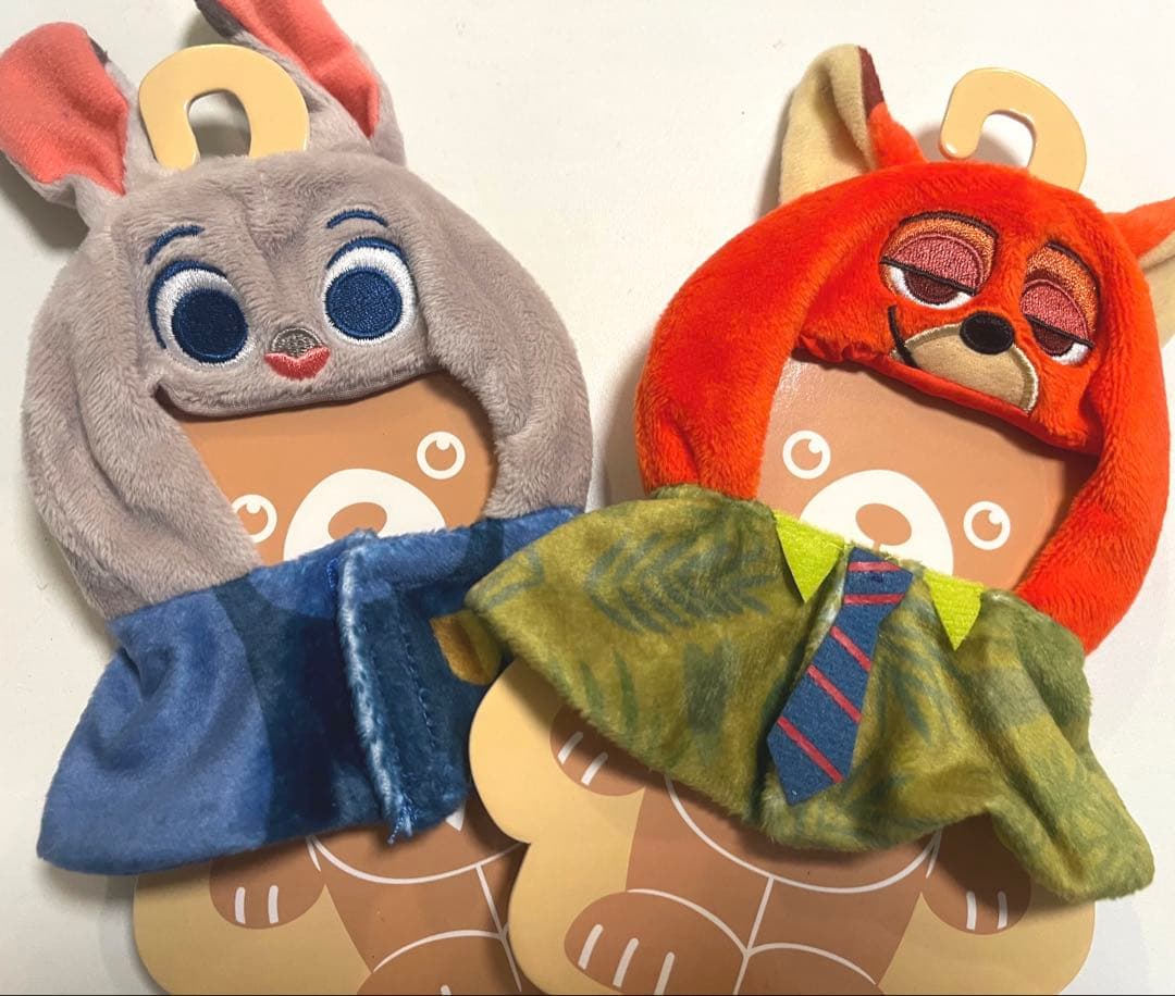 ズートピア ニック&ジュディ コスチューム ポンチョ ユニベアシティ