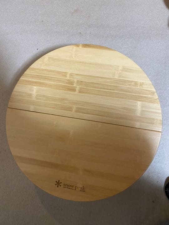 ディスカウント スノーピーク ワンアクションちゃぶ台 竹 S peak