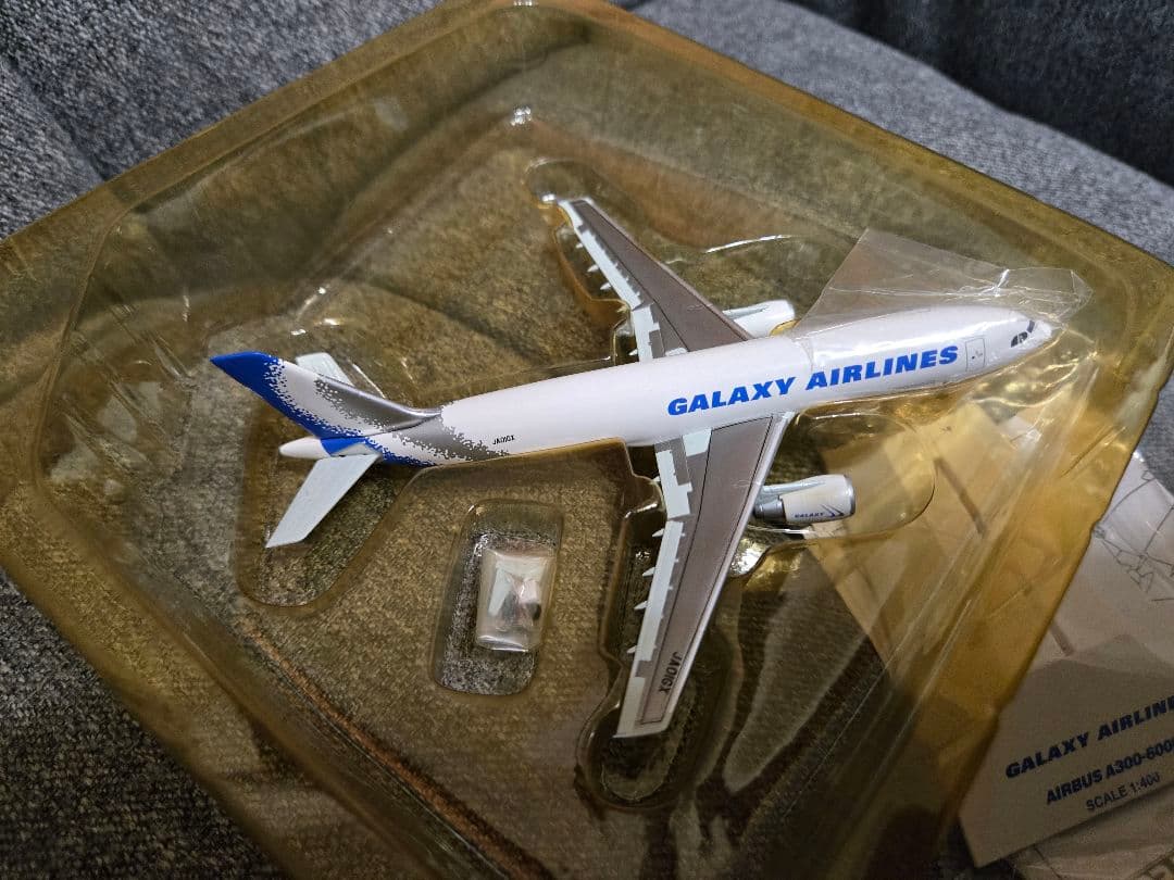 美品 レアGalaxy Airlines A300-600R 1/400 模型