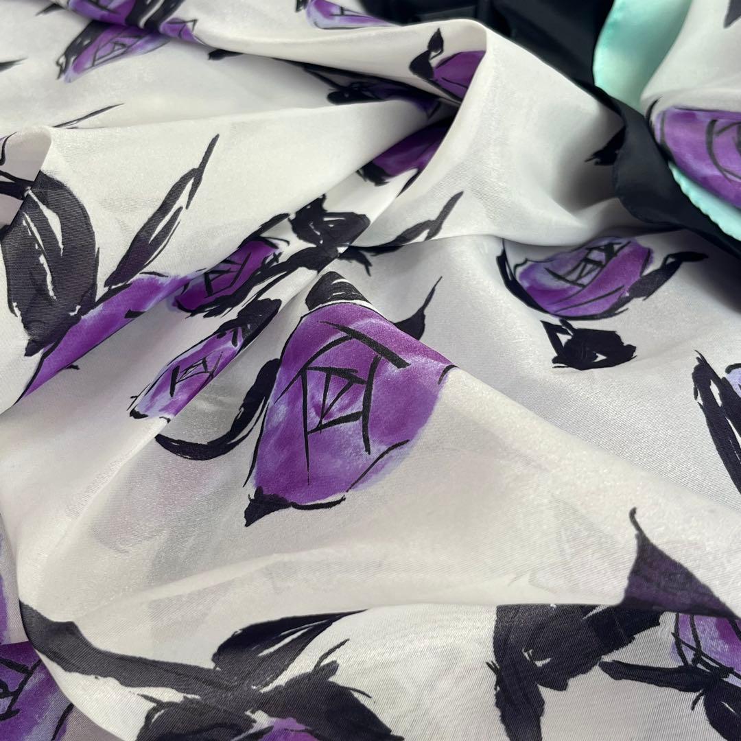 【希少】シェーナドゥーノ 神田うの カラードレス 花柄 紫 結婚式