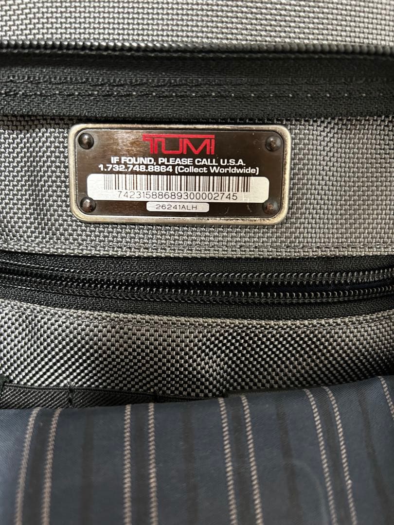 【セール❣️】トゥミ　TUMI　ビジネスバッグ　2way　限定色グレー 2層式