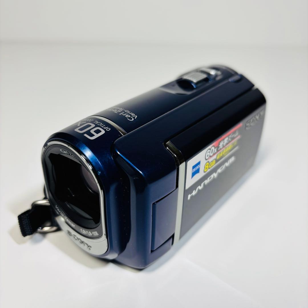 美品】SONY デジタルビデオカメラ DCR-SX41 ブルー 箱・説明書あり