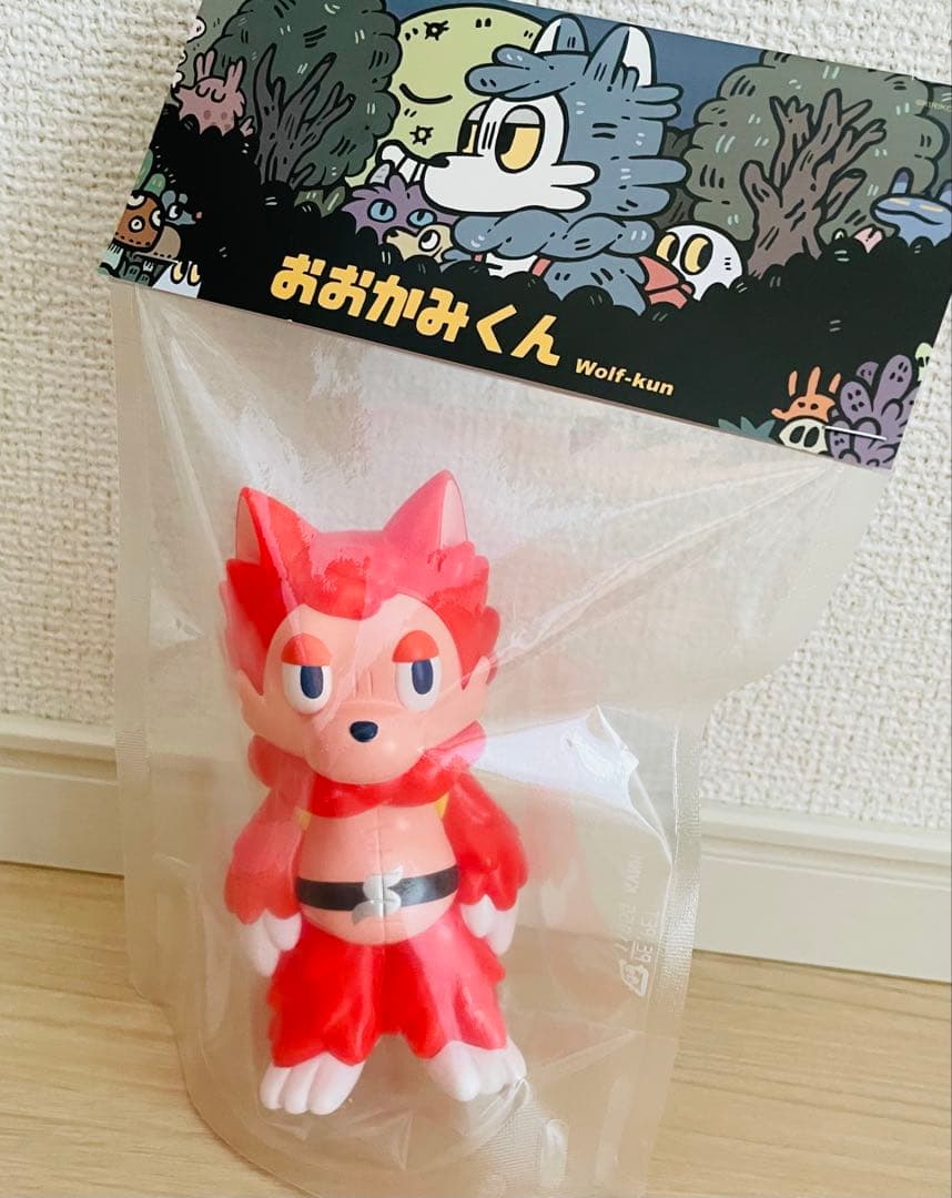 TOEI ART FES. 秘密戦隊ゴレンジャー おおかみくんソフビ(レッド）