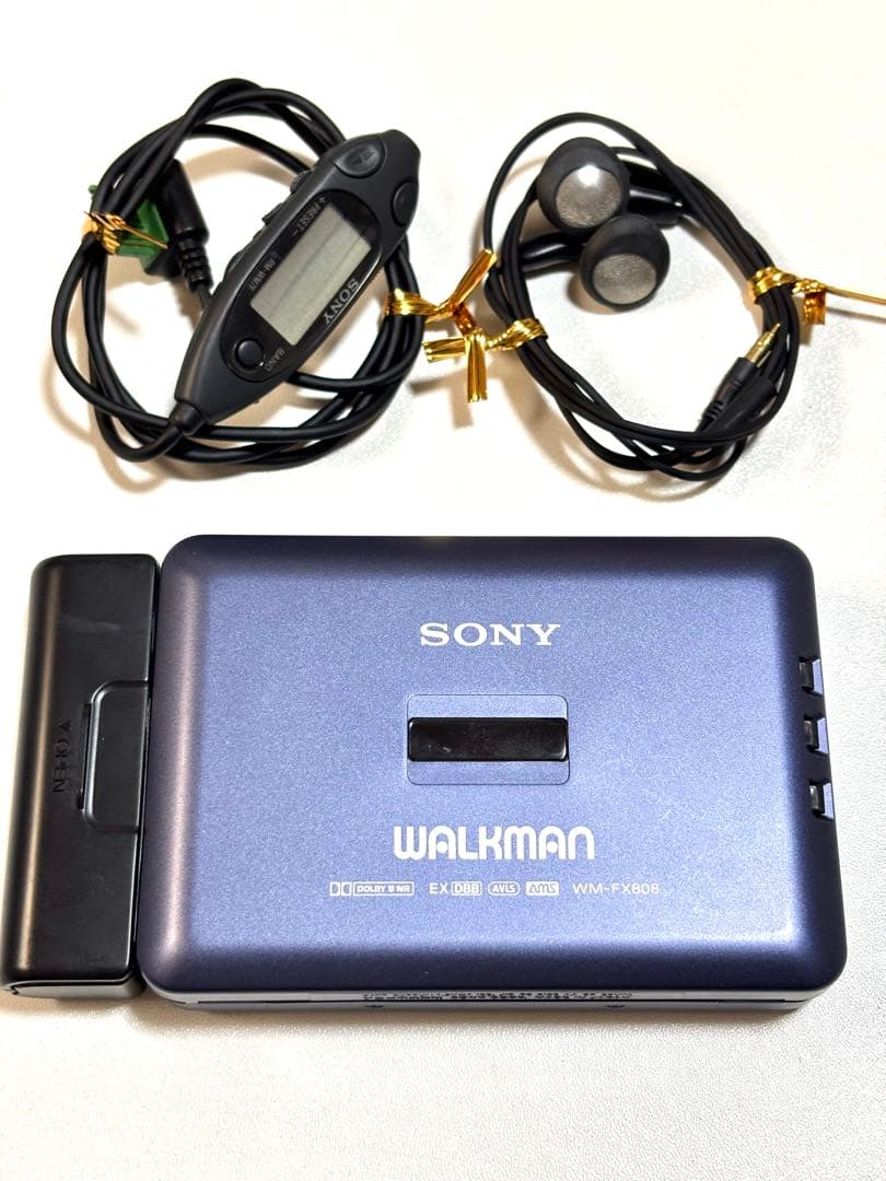 SONY カセットウォークマン WM-FX808 整備品 - メルカリ