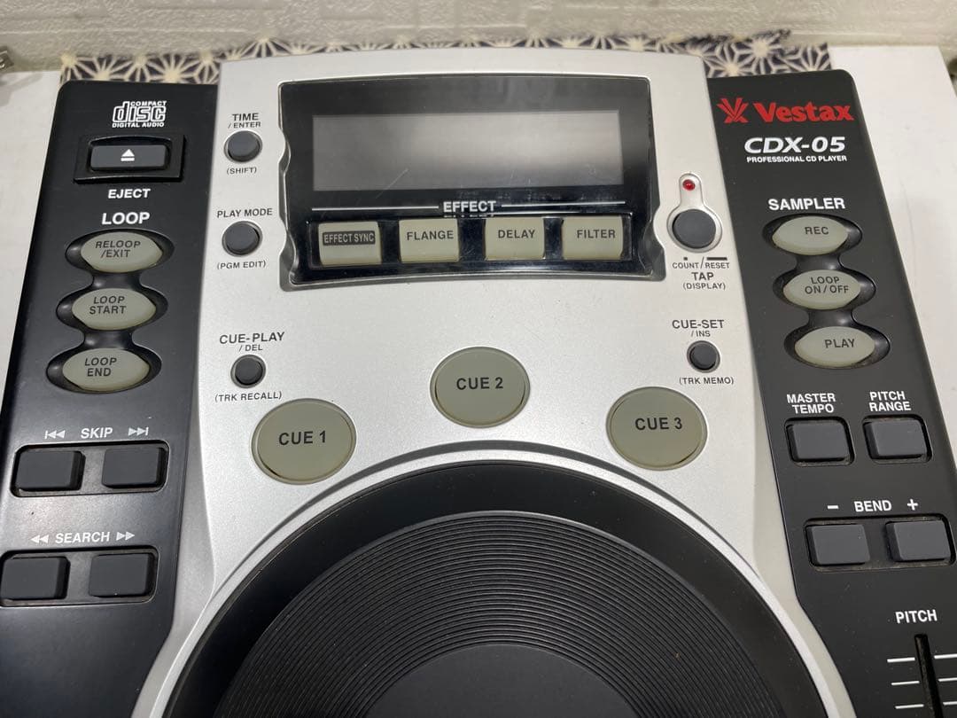 VESTAX ベスタクス CDX-05 CDJ 純正電源ケーブル付属