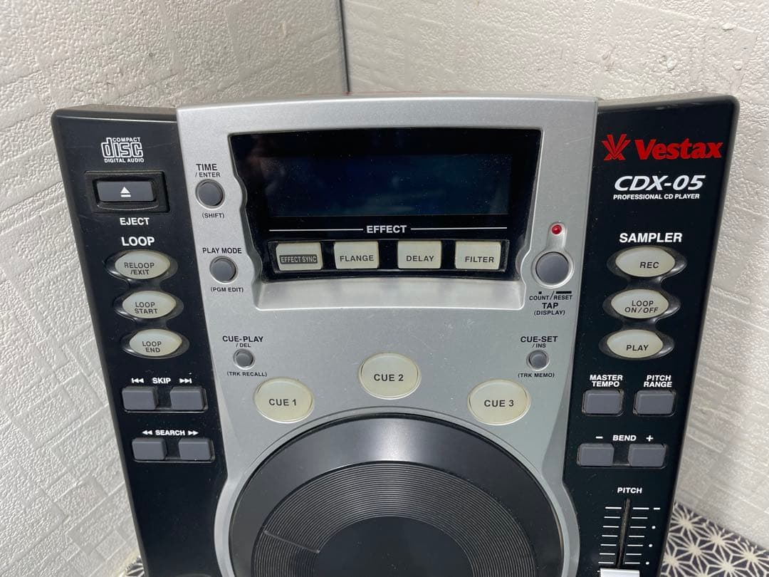 VESTAX ベスタクス CDX-05 CDJ 純正電源ケーブル付属