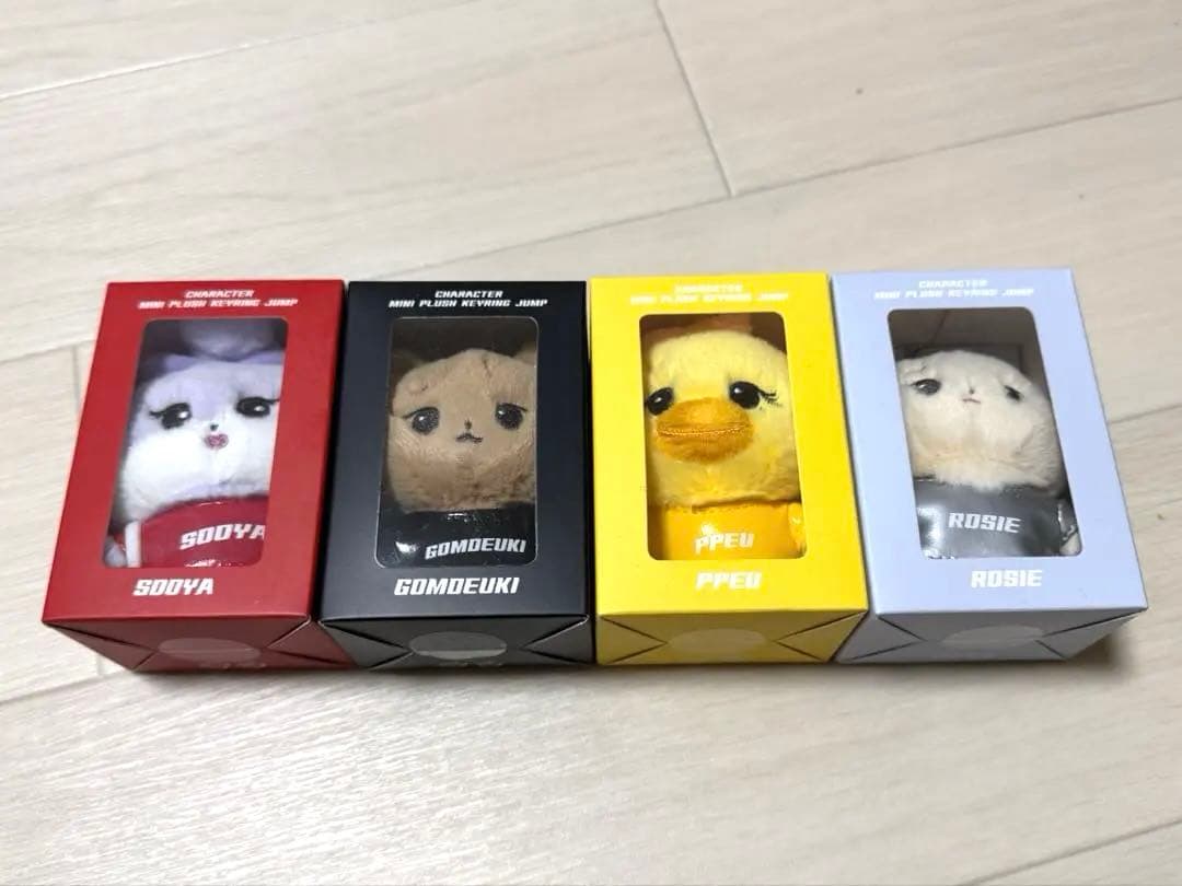 【ソウルポップアップ限定】BLACKPINK キーホルダー　jump 4体セット