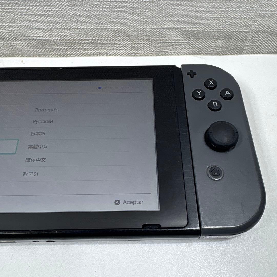 ニンテンドースイッチ　グレー