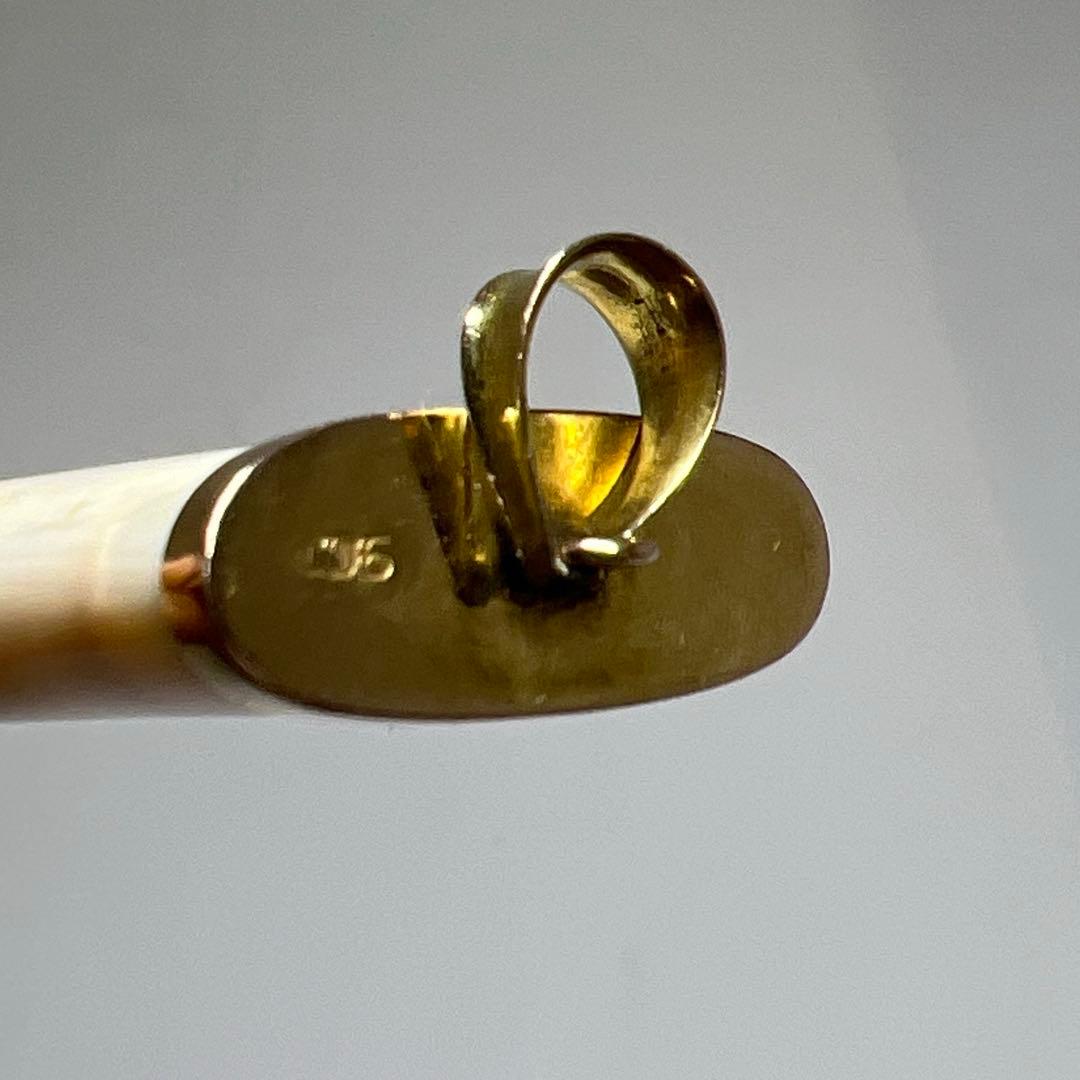 専用9ct (K9) 刻印 極上ネックレストップ7.0g 東K7-1205☆2F