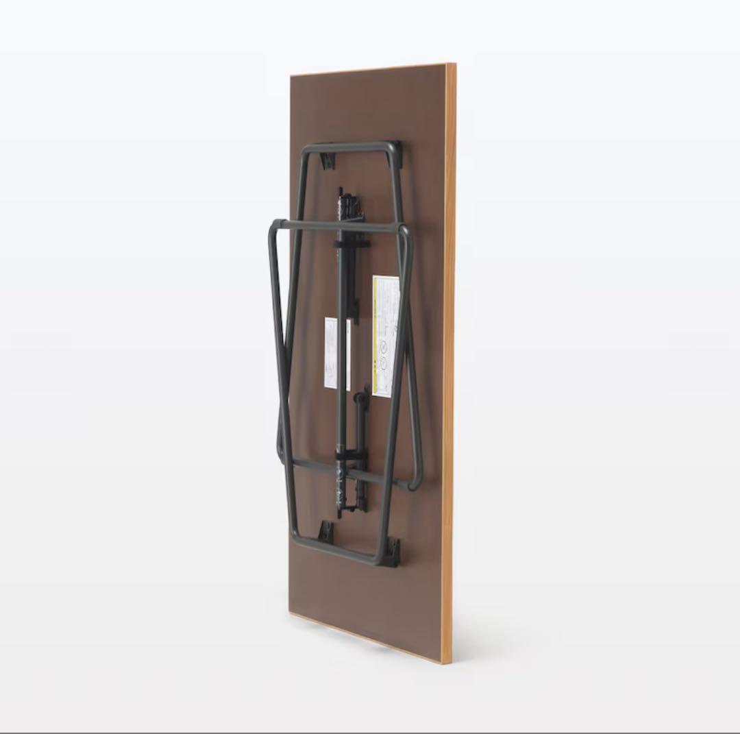 【送料込み】無印良品　折りたたみテーブル　幅120cm オーク材