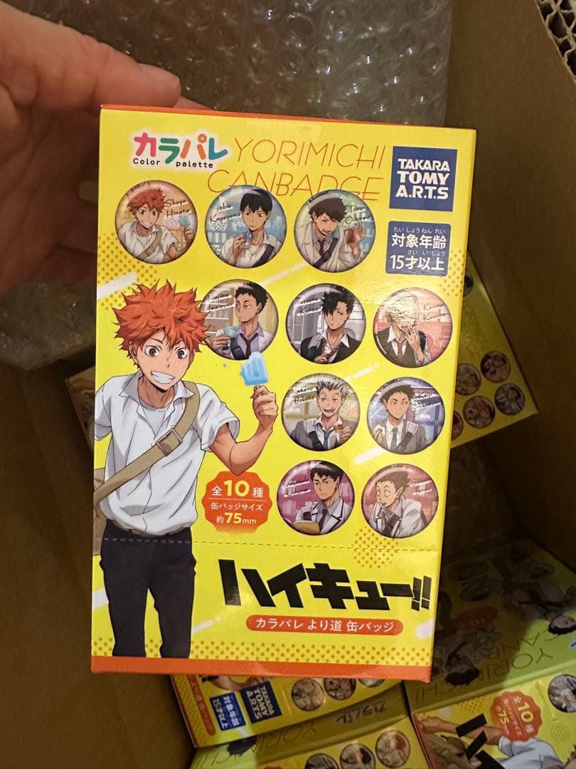 年末値下げ】カラパレ ハイキュー！より道 缶バッジ 10個入り8 BOX