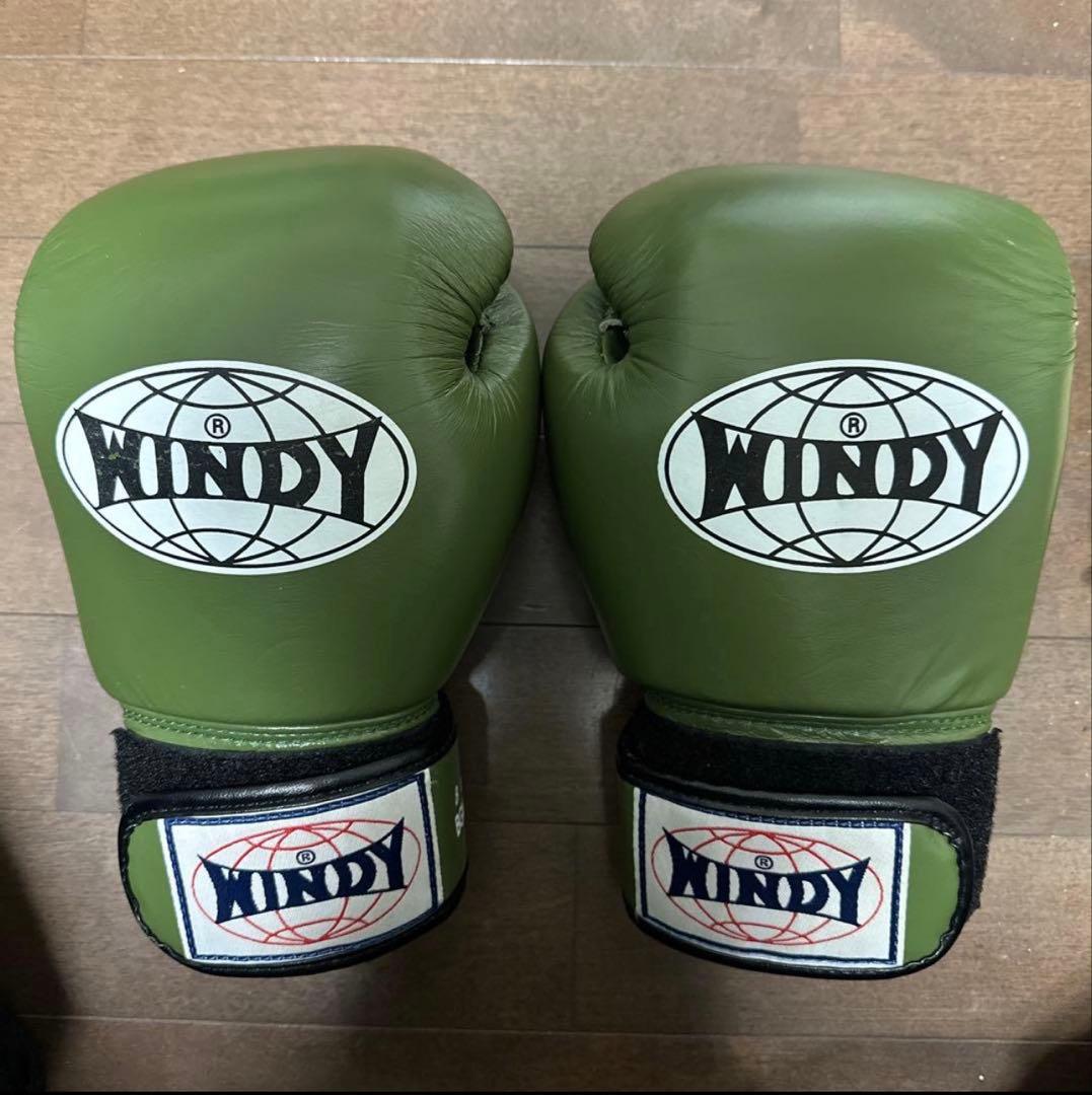 WINDRY ボクシンググローブ オリーブグリーン