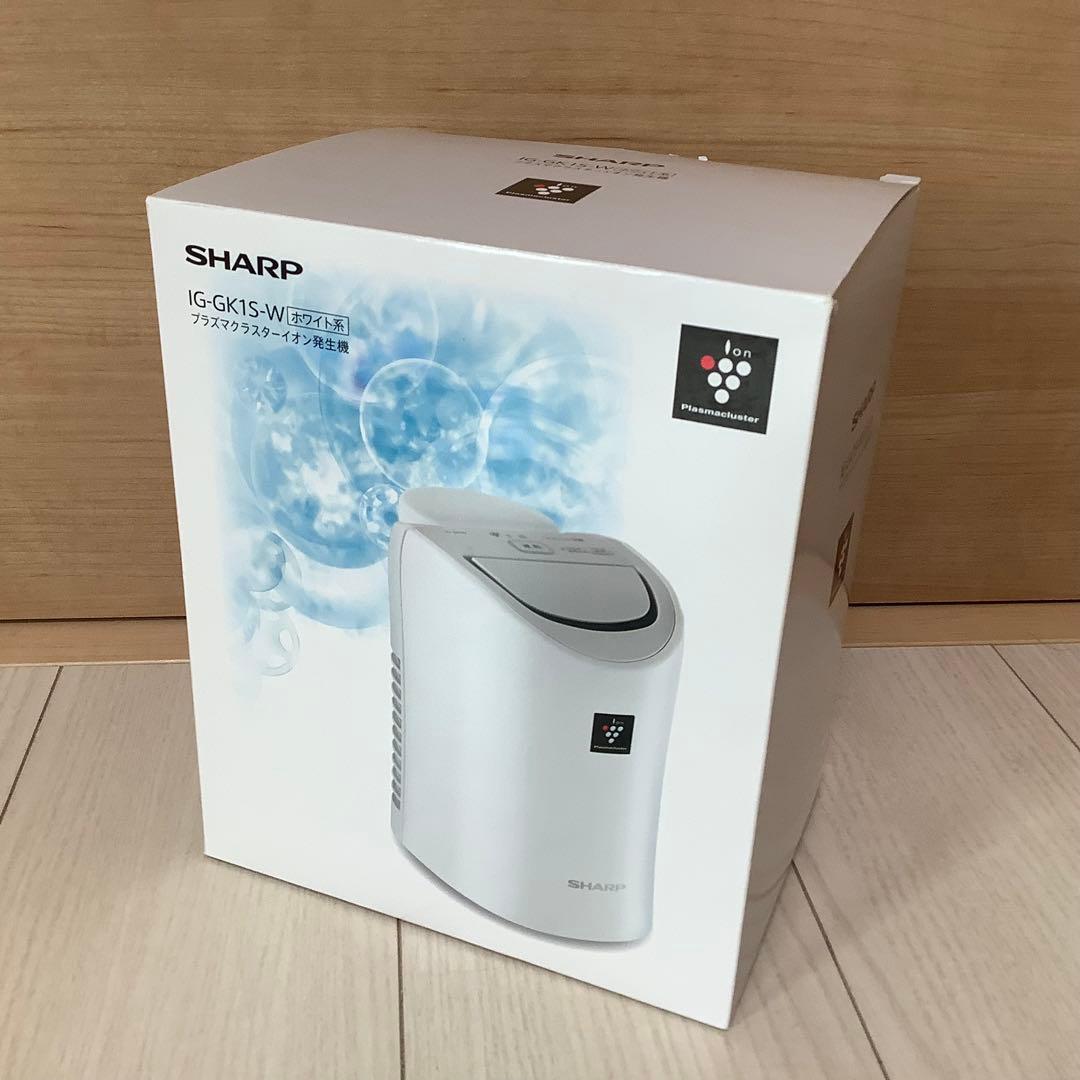 SHARP パーソナル保湿イオン発生器 プラズマクラスター IG-GK1S-W