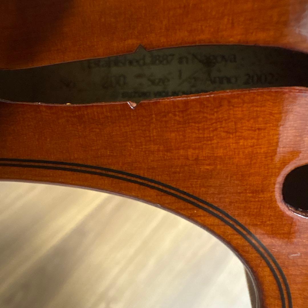 週末値下げ スズキ バイオリン 1/2 2002年製 No200