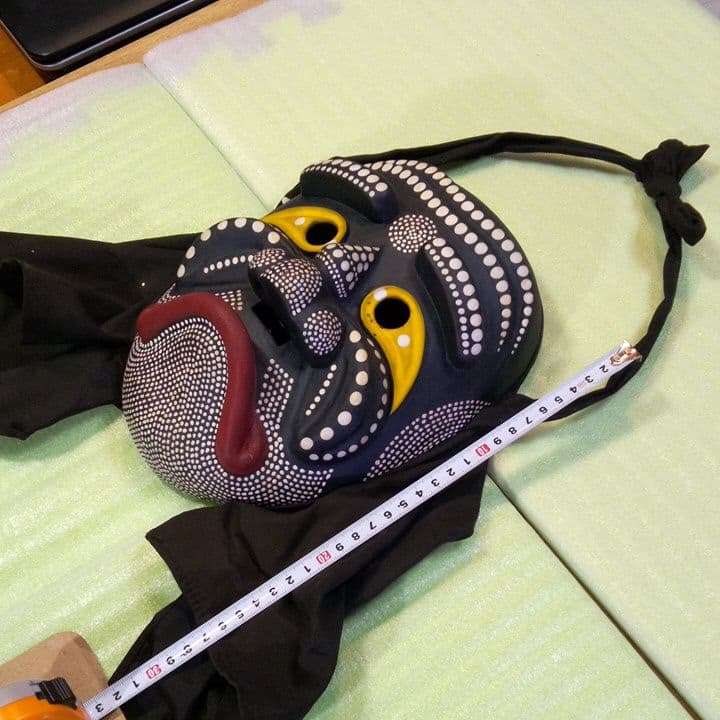 韓国 仮面 お面 マスク 民族面 木製 木彫り 壁掛け インテリア 魔除け