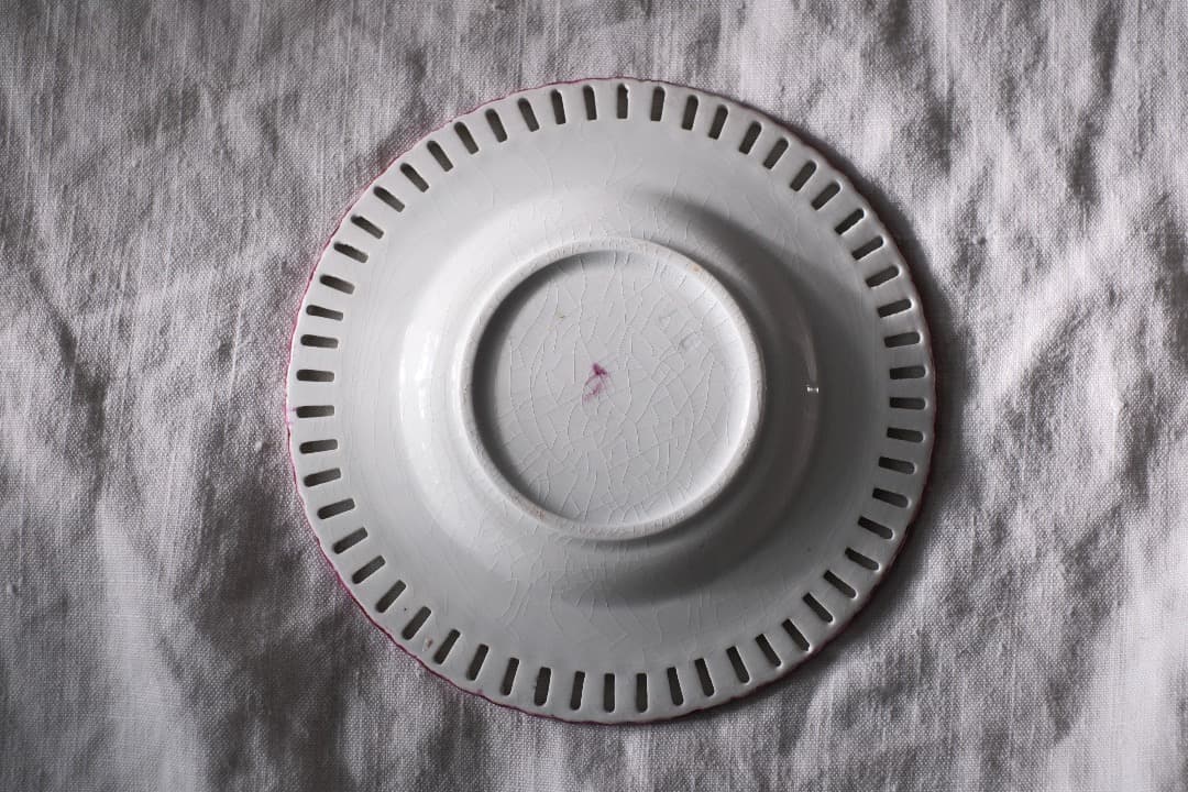 フランスアンティーク｜リュネビル窯（Lunéville）のパニエ