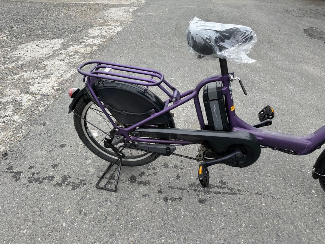 YAMAHA PAS KISS 電動アシスト付自転車 紫