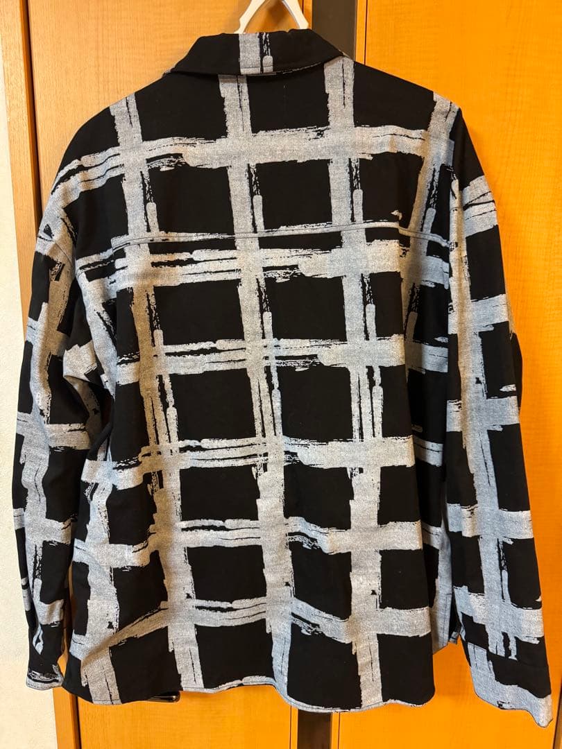 ROY reflect overjoy ペンキチェックシャツ