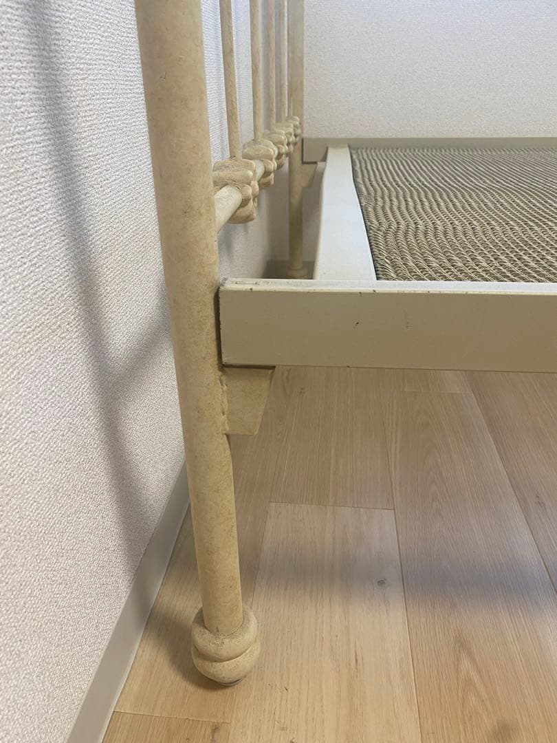 アンティーク ヴィンテージ アイアン ベッドフレーム シャビーシック