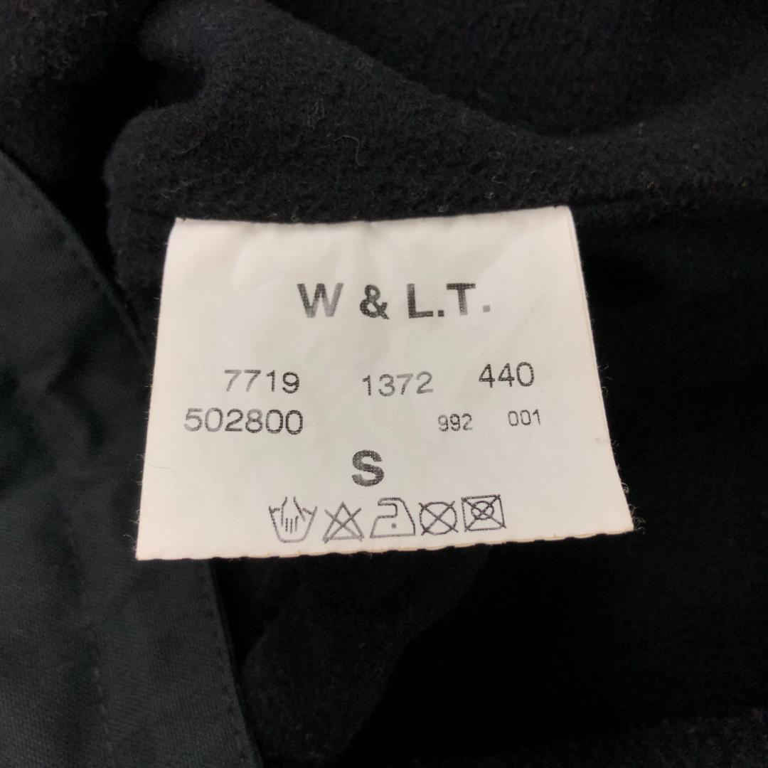 old W&LT ウォルト デザインジャケット ダブルジップ 裏フリース 古着